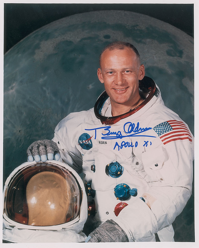 Lot #307 Buzz Aldrin