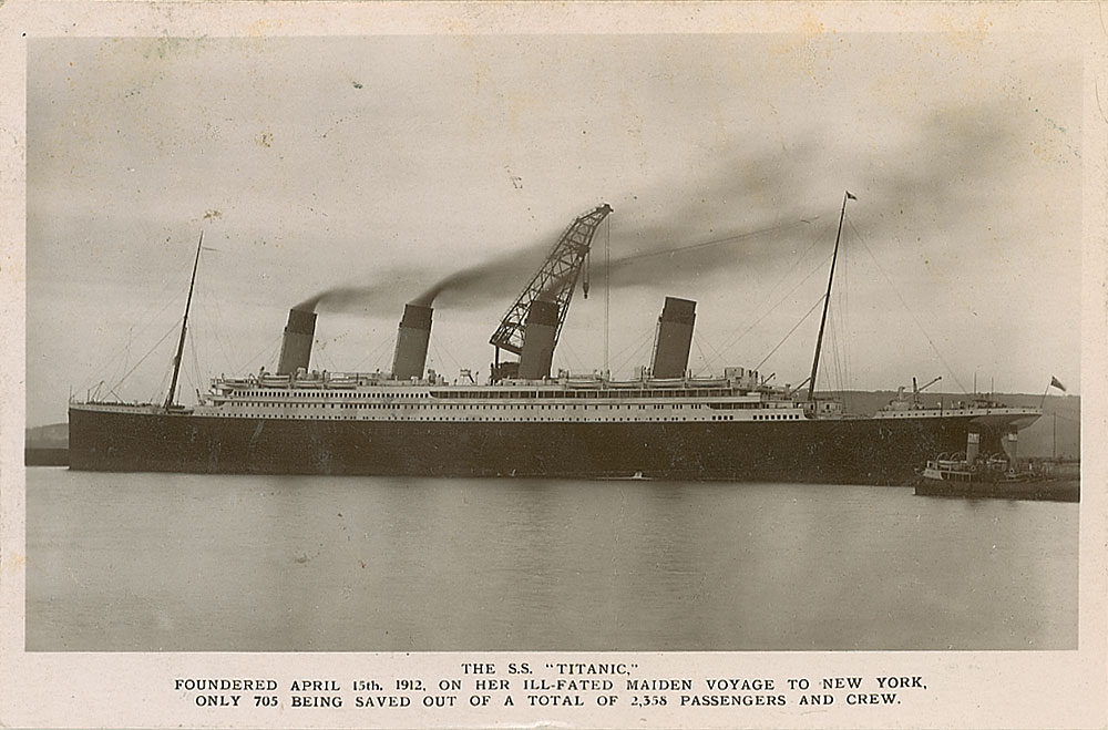 Lot #218 S.S. Titanic