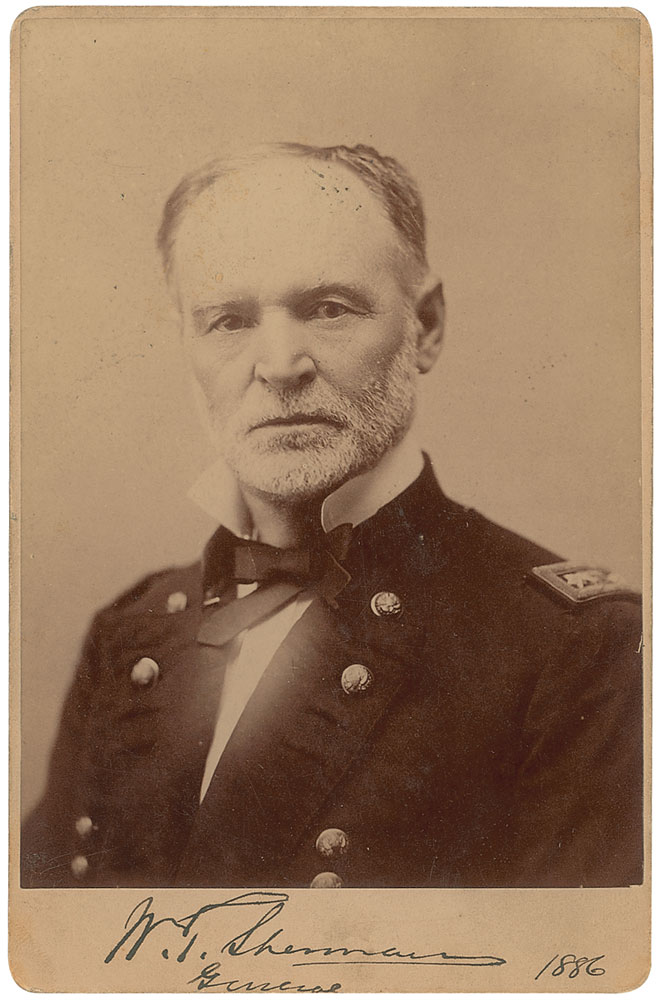 Lot #481 William T. Sherman