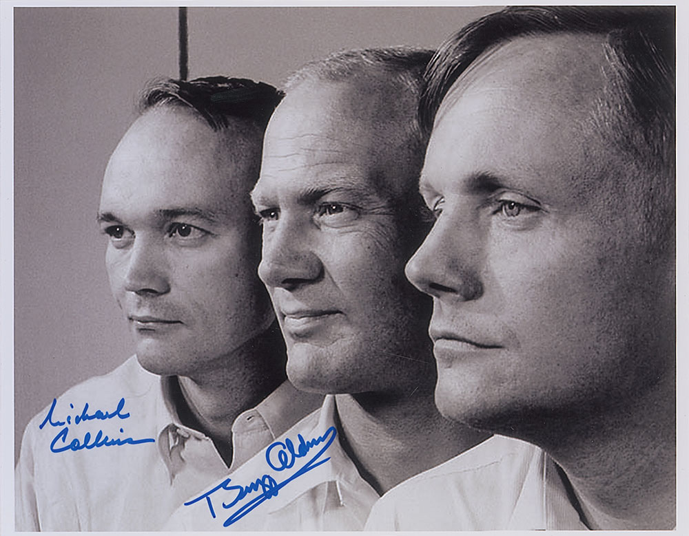 Lot #588 Apollo 11: Aldrin and Collins