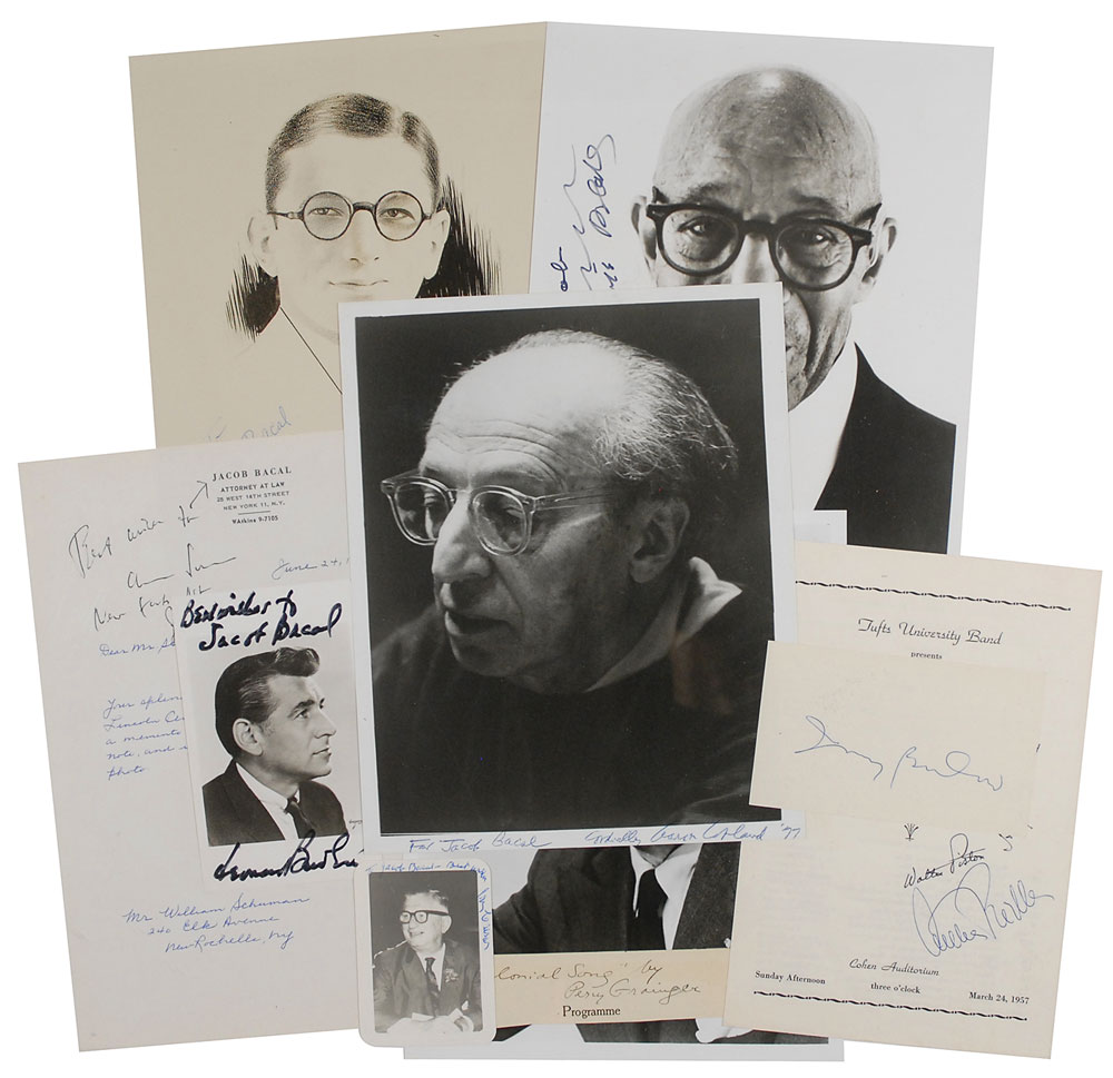 Lot #778 Composers and Conductors