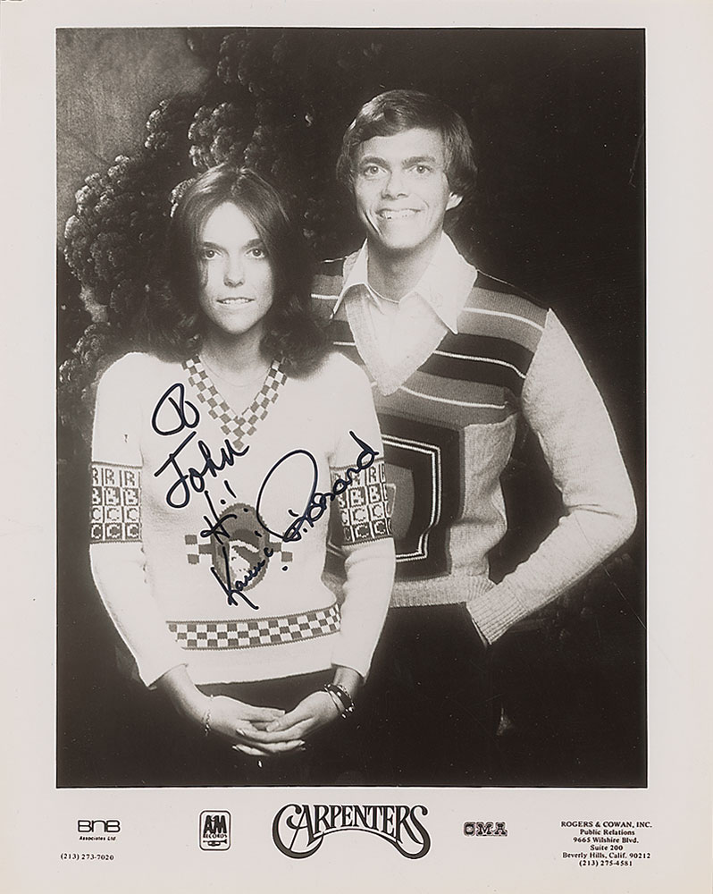 Lot #849 The Carpenters