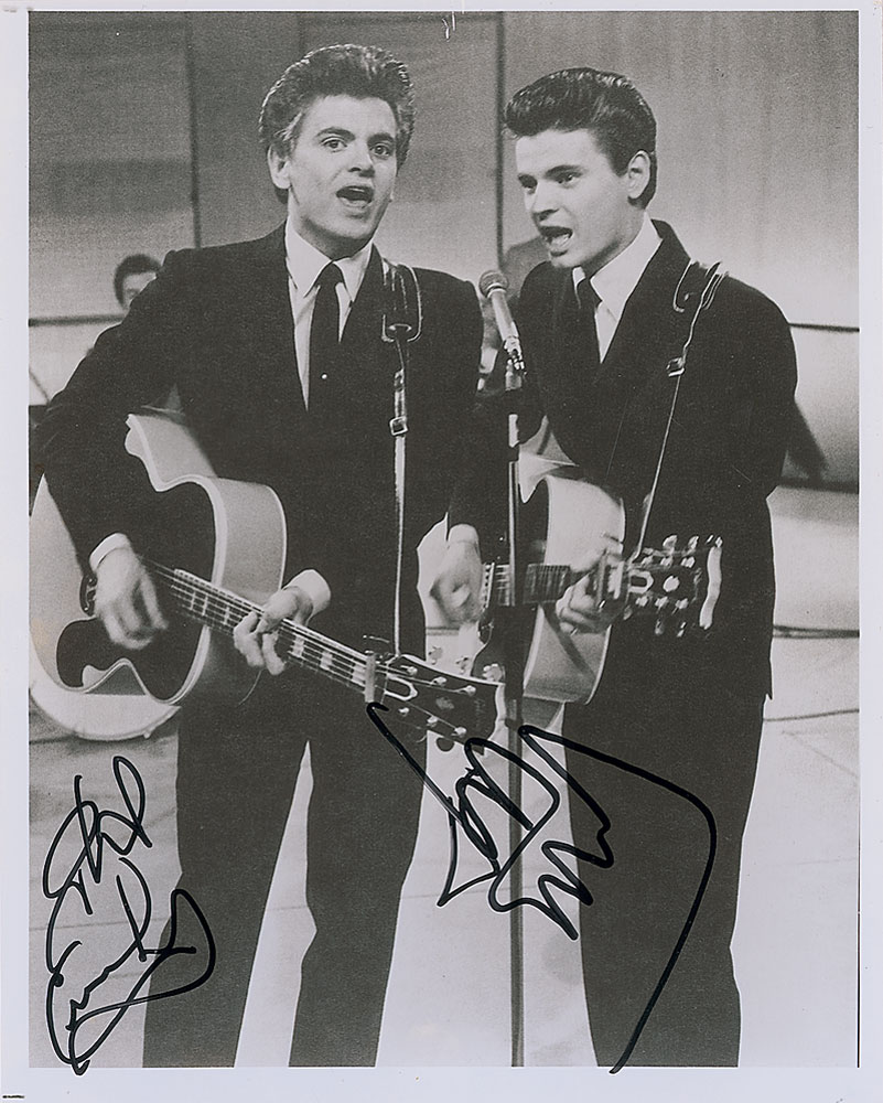 Lot #857 Everly Brothers