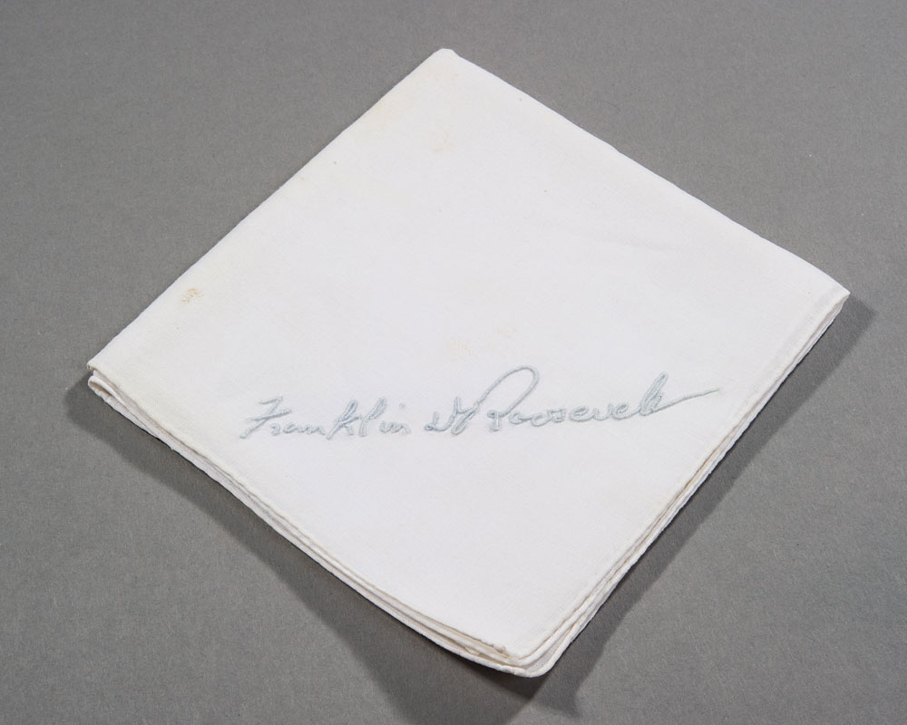 Lot #122 Franklin D. Roosevelt’s Handkerchief