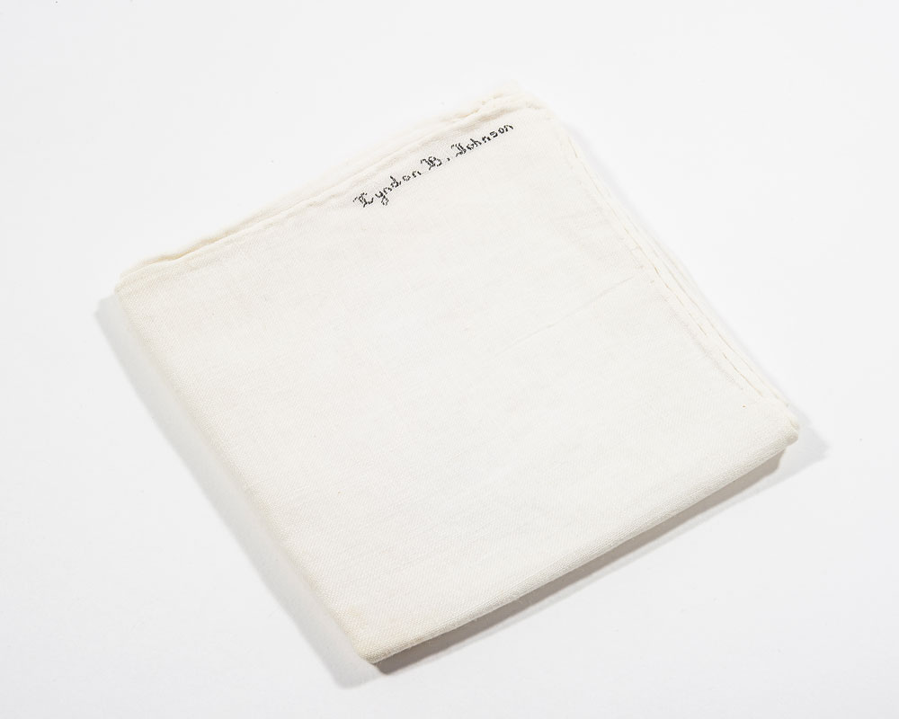 Lot #251 Lyndon B. Johnson’s Handkerchief