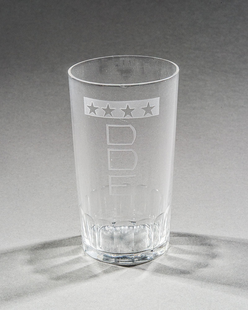 Lot #173 Dwight D. Eisenhower’s Four-Star Glass