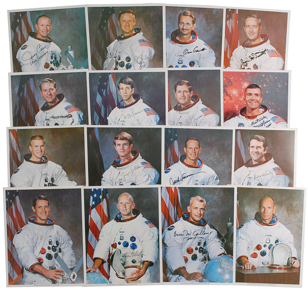 Lot #614 NASA Astronauts