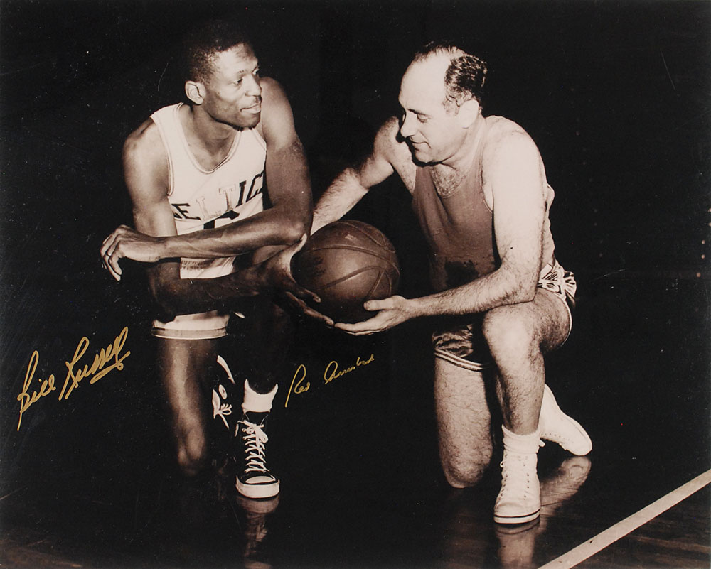 Lot #1103 Bill Russell and Red Auerbach