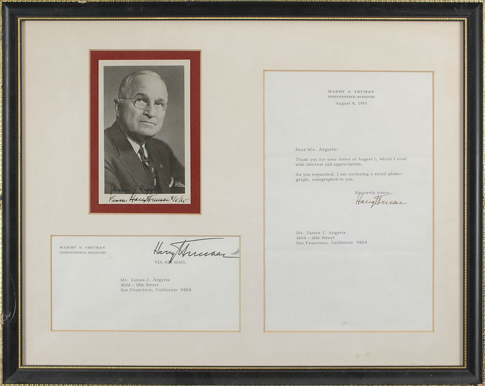 Lot #74 Harry S. Truman