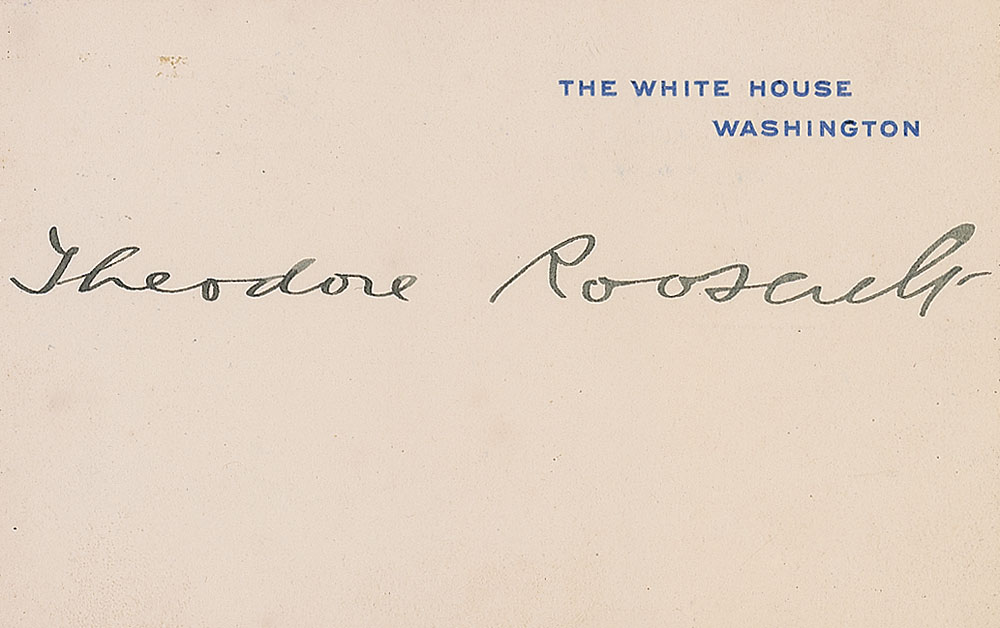 Lot #40 Theodore Roosevelt