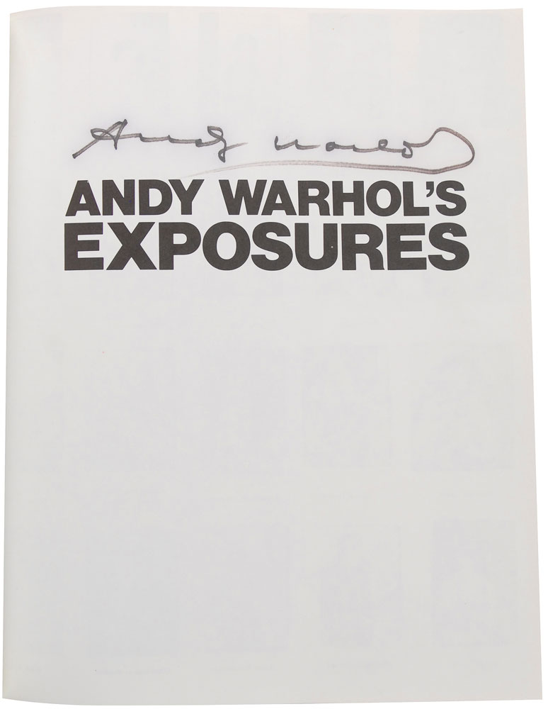 Lot #715 Andy Warhol