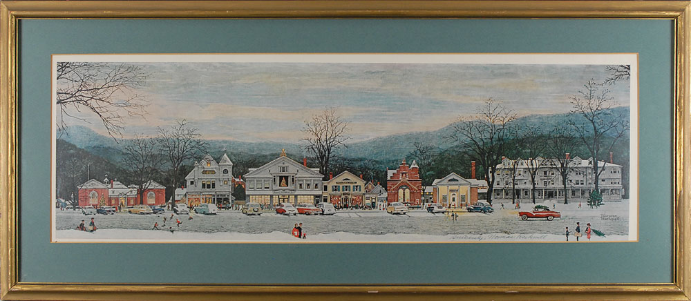 Lot #690 Norman Rockwell