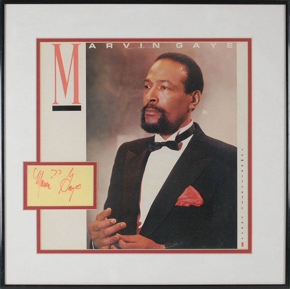 Lot #860 Marvin Gaye