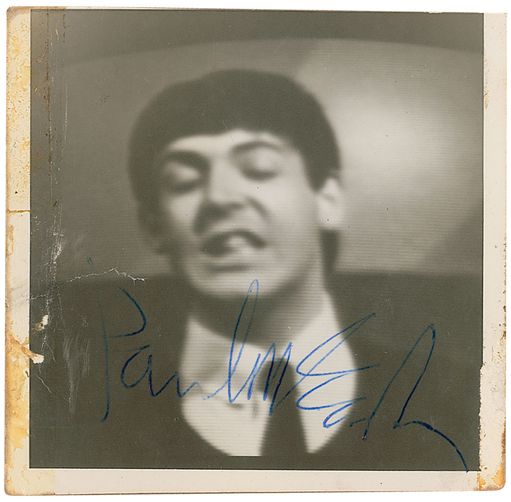 Lot #770 Beatles: Paul McCartney