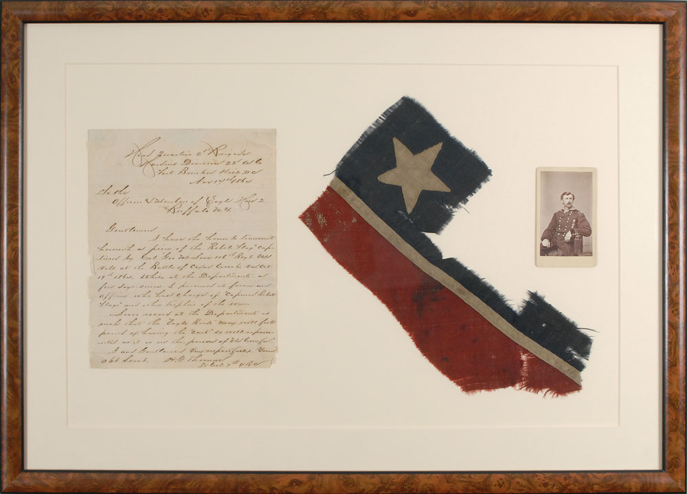 Lot #494  Confederate Battle Flag