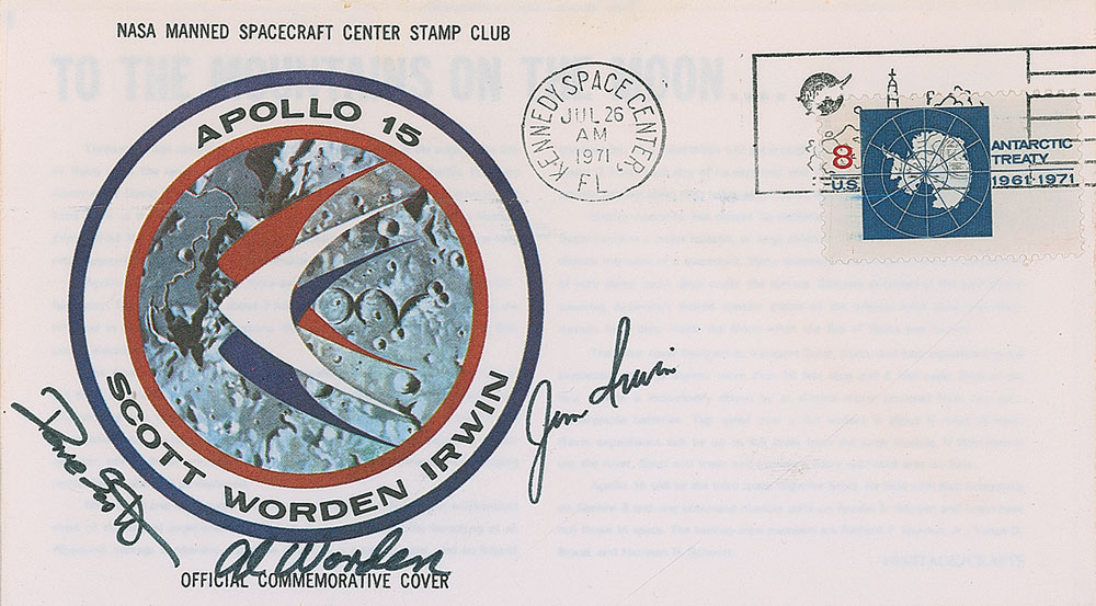 Lot #438 Apollo 15