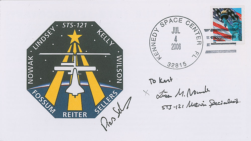 Lot #558 STS-121: Lisa Nowak