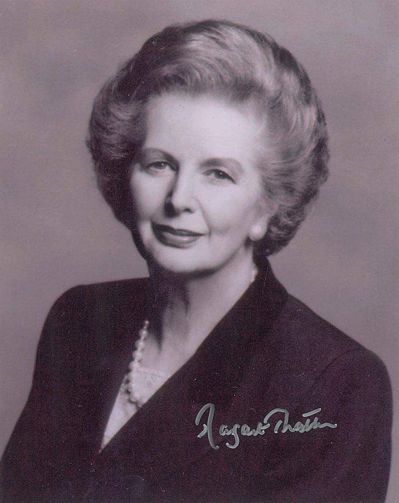Lot #280 Margaret Thatcher