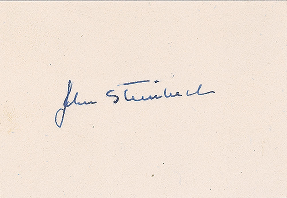 Lot #551 John Steinbeck