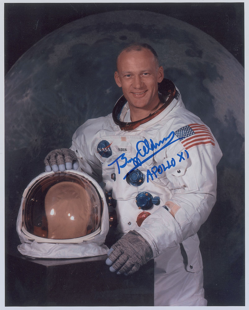 Lot #441 Buzz Aldrin