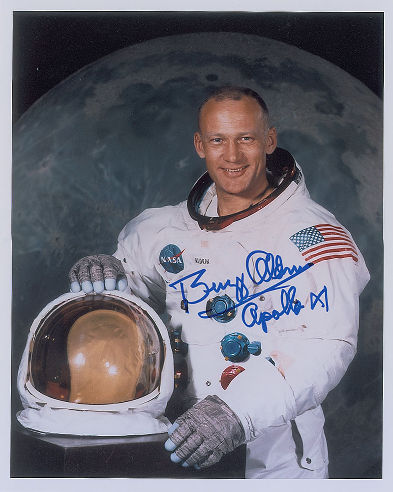 Lot #568 Buzz Aldrin
