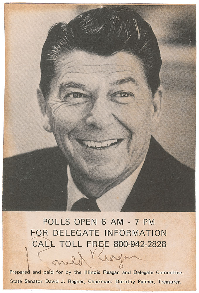 Lot #143 Ronald Reagan