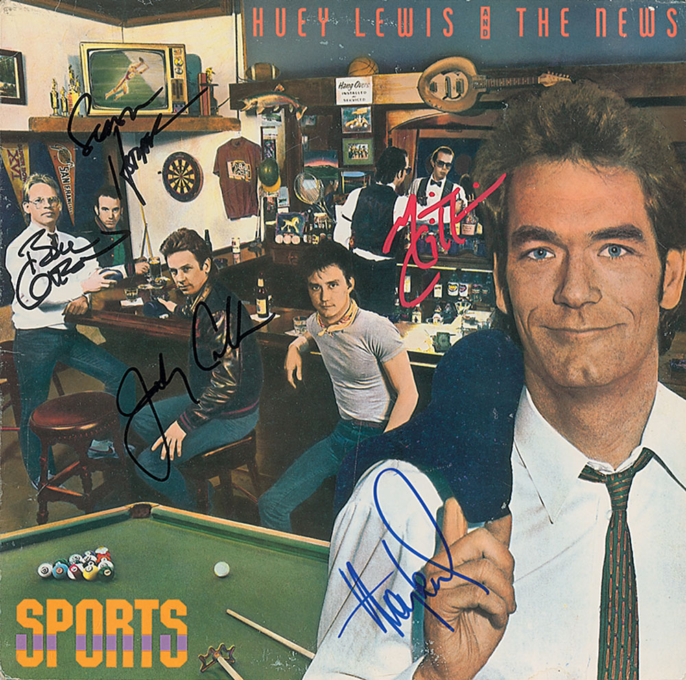 Lot #994 Huey Lewis and the News