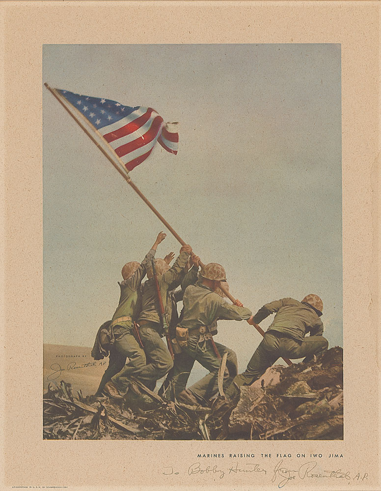 Lot #511 Iwo Jima: Joe Rosenthal
