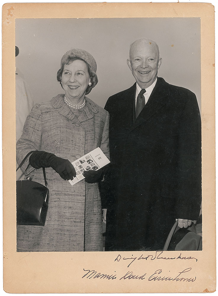 Lot #109 Dwight and Mamie Eisenhower