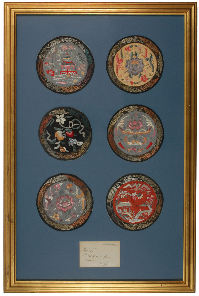 Lot #97 Franklin D. Roosevelt’s Chinese Doilies