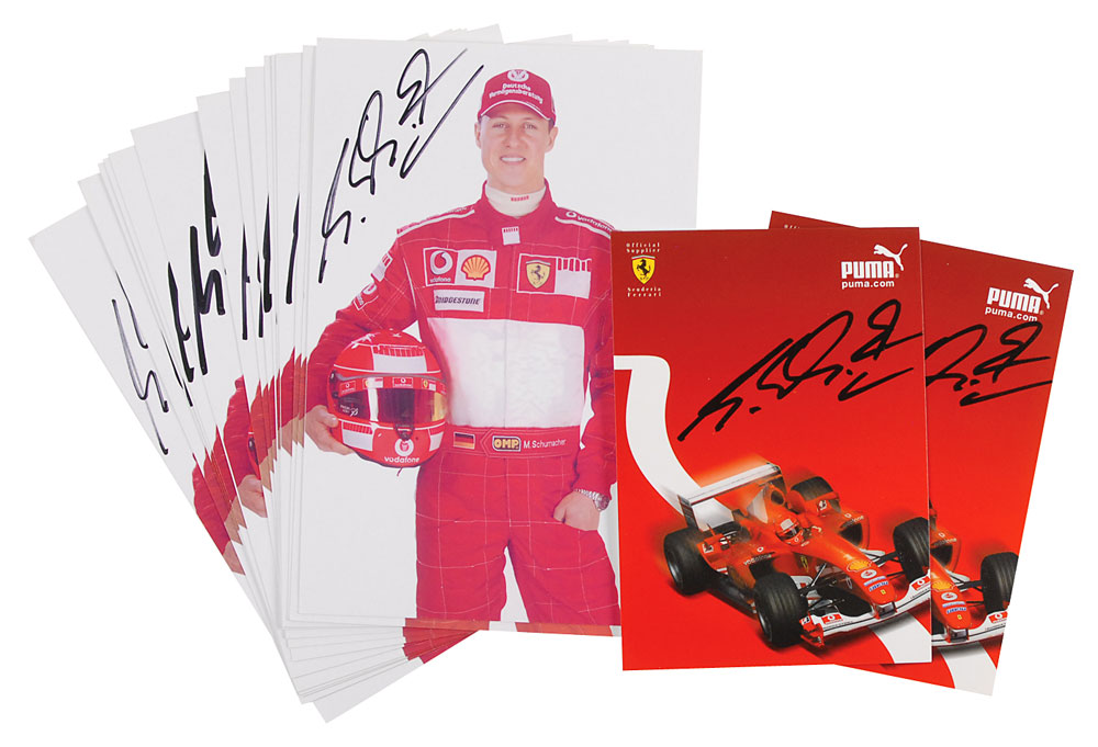 Lot #1314 Michael Schumacher