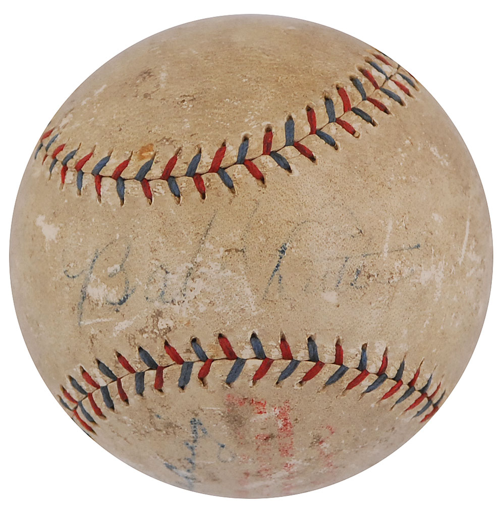 Lot #1211 Babe Ruth and Lou Gehrig