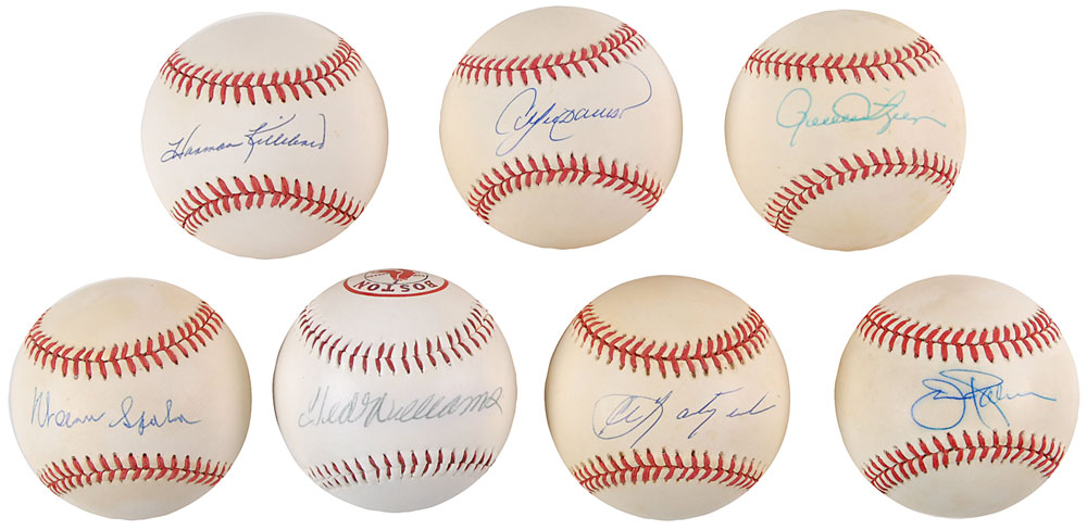Lot #1232 Baseball Hall of Famers
