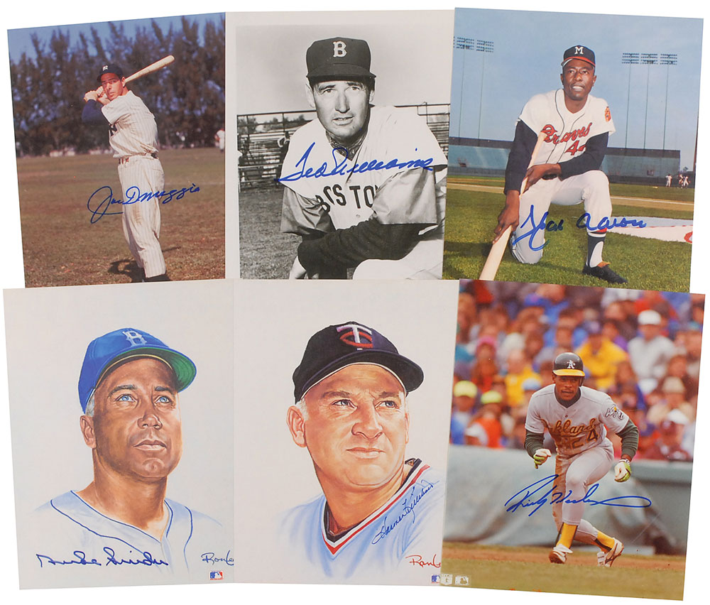 Lot #1233 Baseball Hall of Famers