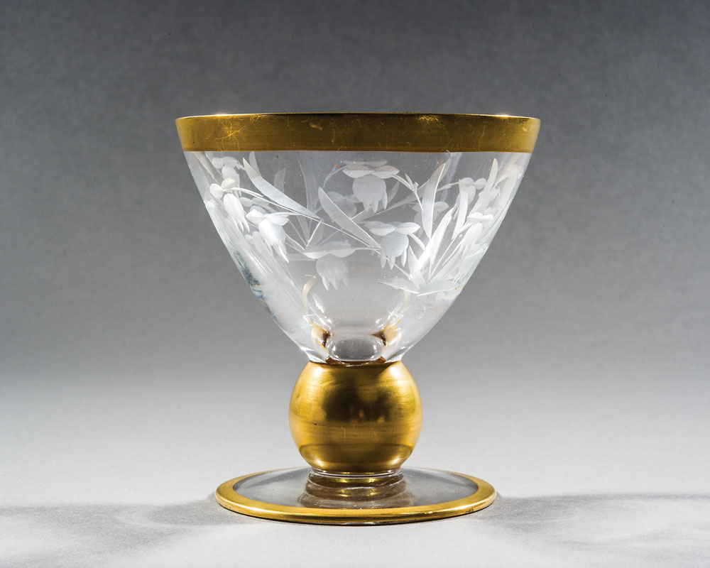 Lot #52 Calvin Coolidge’s Sherbet Glass