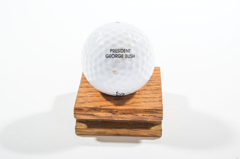 Lot #307 George Bush’s Golf Ball
