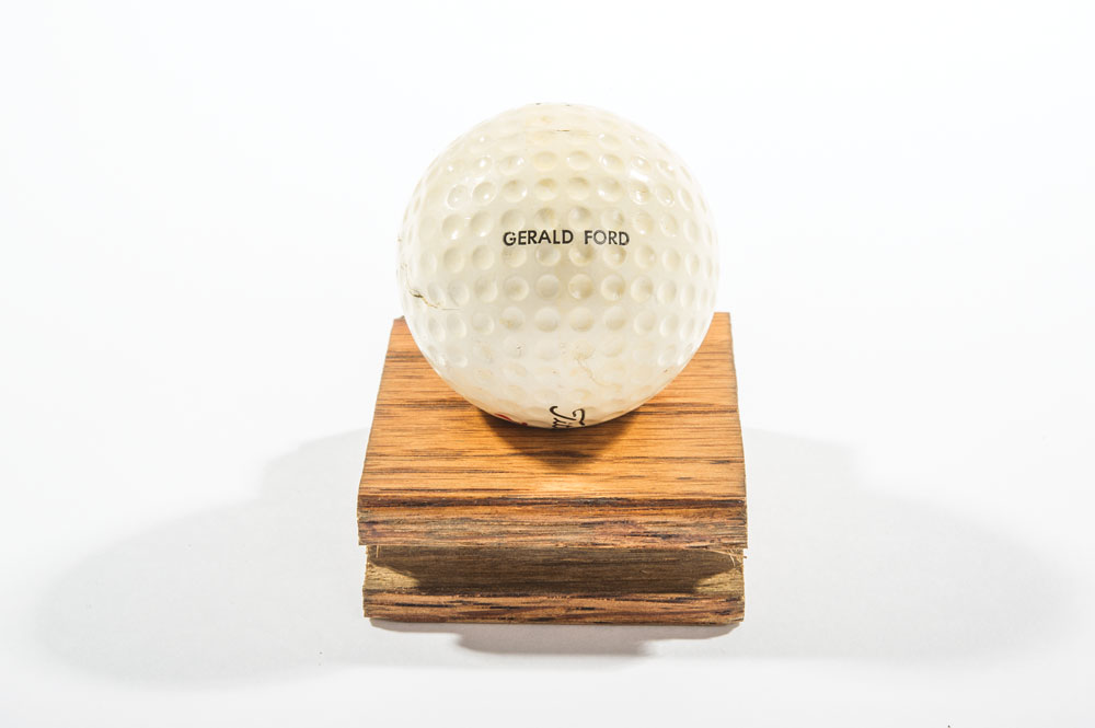 Lot #272 Gerald Ford’s Golf Ball