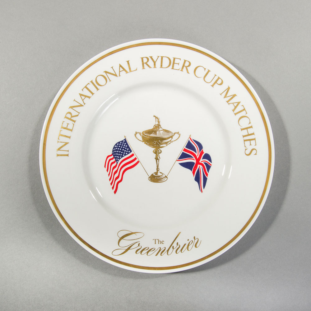 Lot #450 International Ryder Cup Dinner Plate