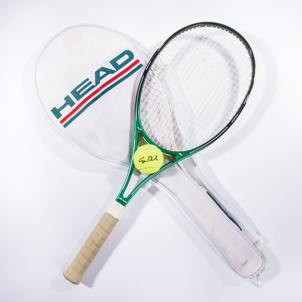 Lot #306 George Bush’s Tennis Racket