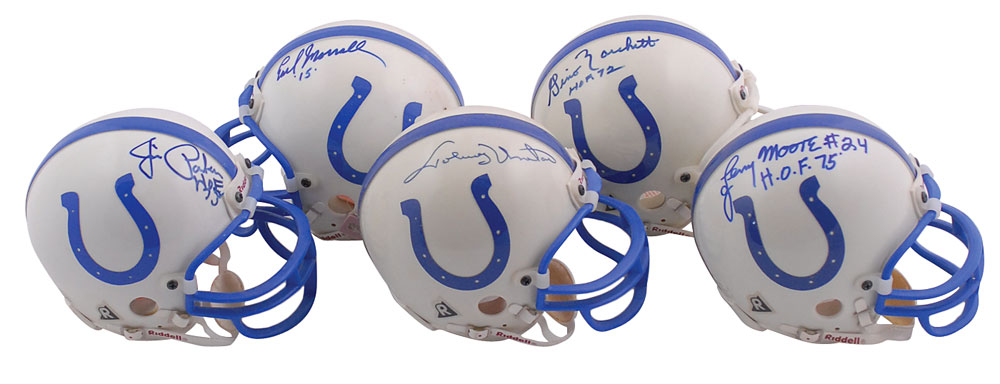 Lot #1324 Johnny Unitas and the Baltimore Colts