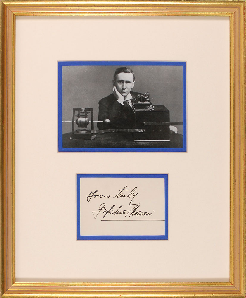 Lot #254 Guglielmo Marconi