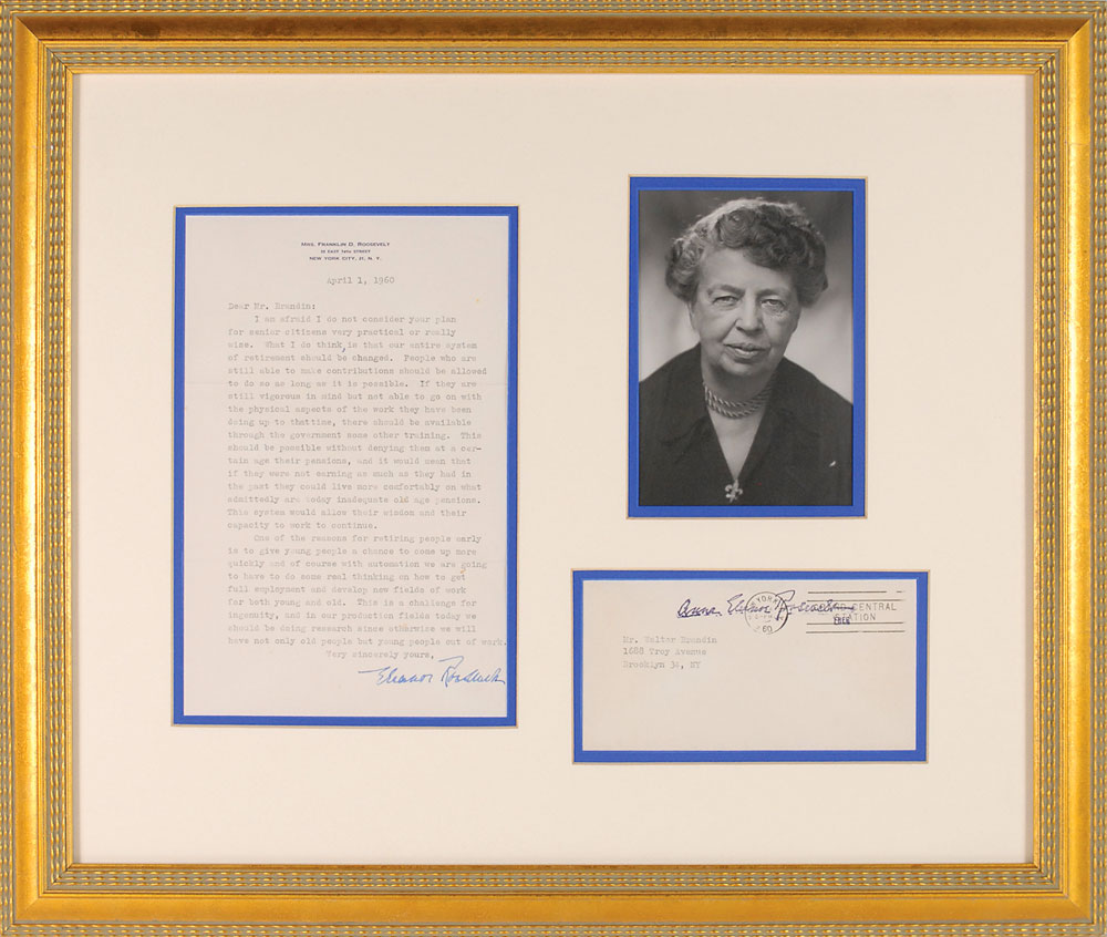 Lot #95 Eleanor Roosevelt