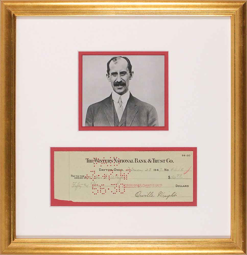 Lot #520 Orville Wright
