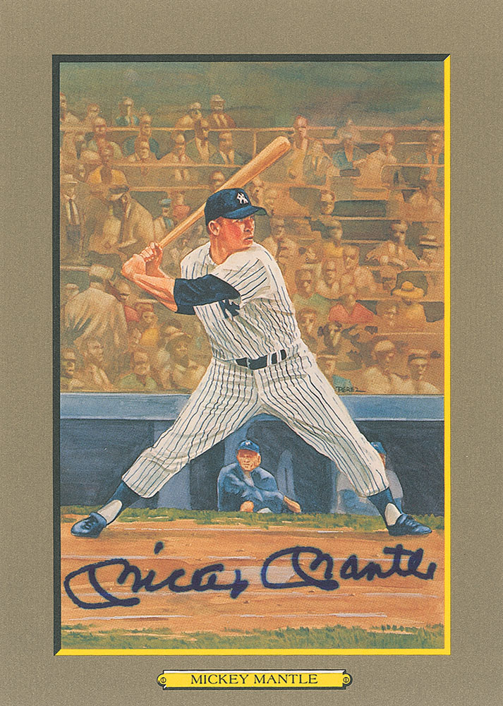 Lot #1284 Mickey Mantle
