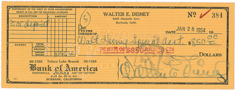 Lot #679 Walt Disney