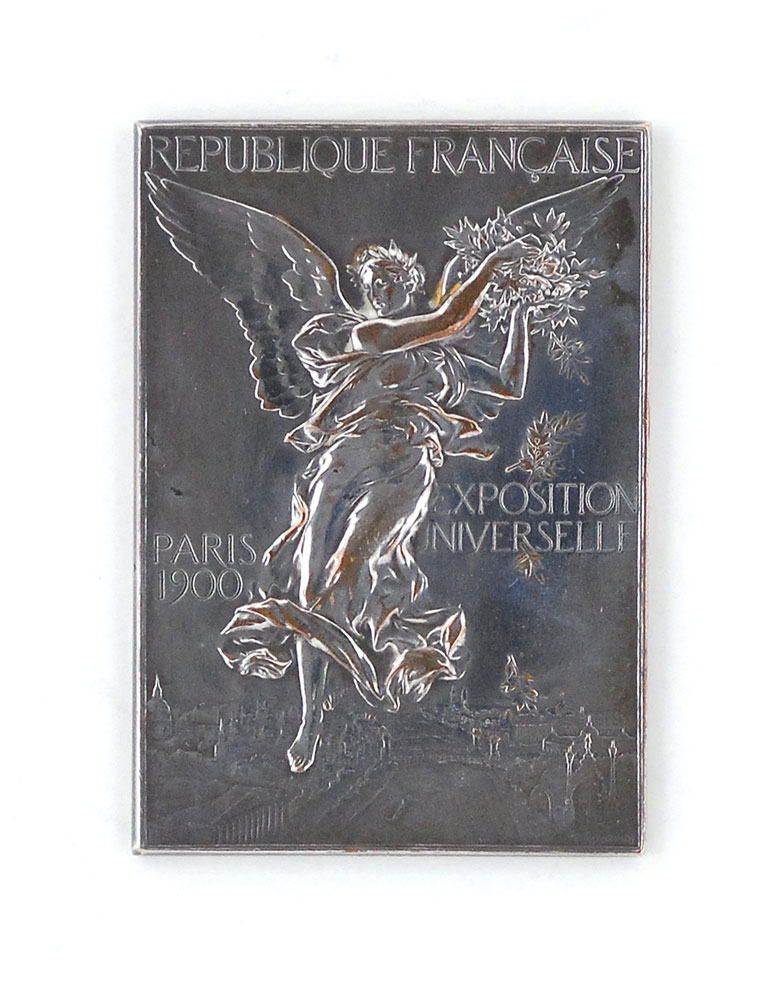 Lot #368 Paris Olympics 1900 Silvered Bronze