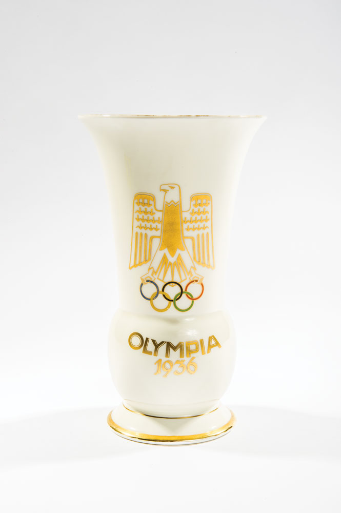 Lot #421 Berlin Olympics 1936 Porcelain Vase