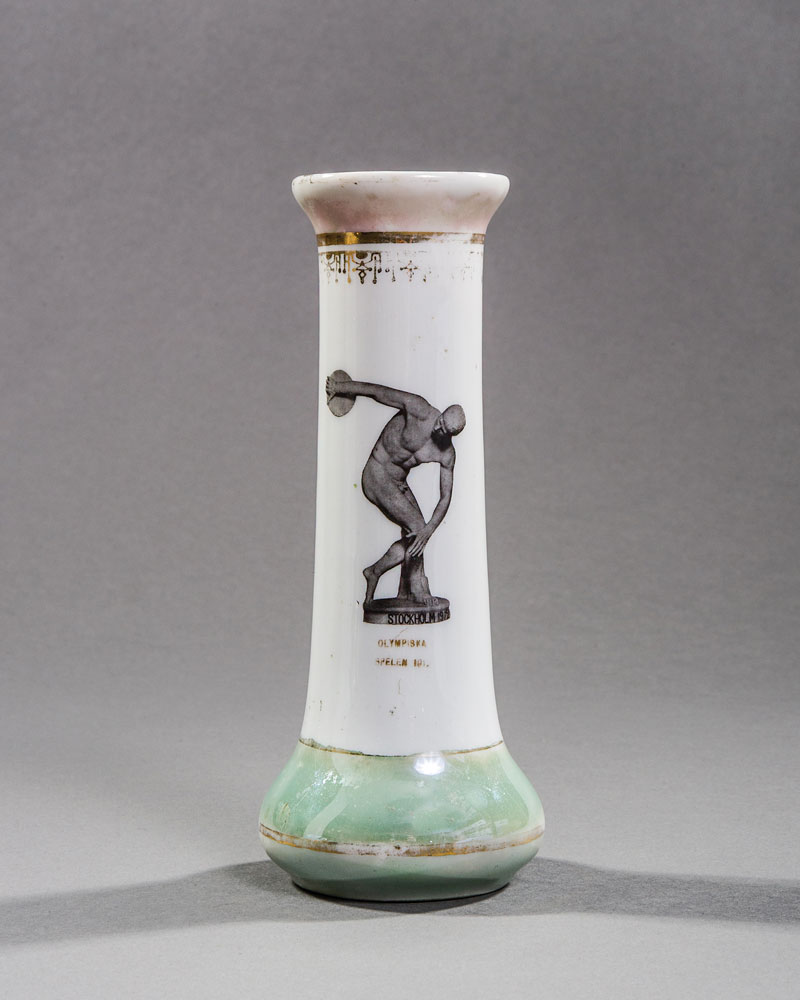 Lot #396 Stockholm Olympics 1912 Vase