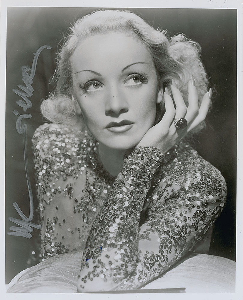 Lot #106 Marlene Dietrich