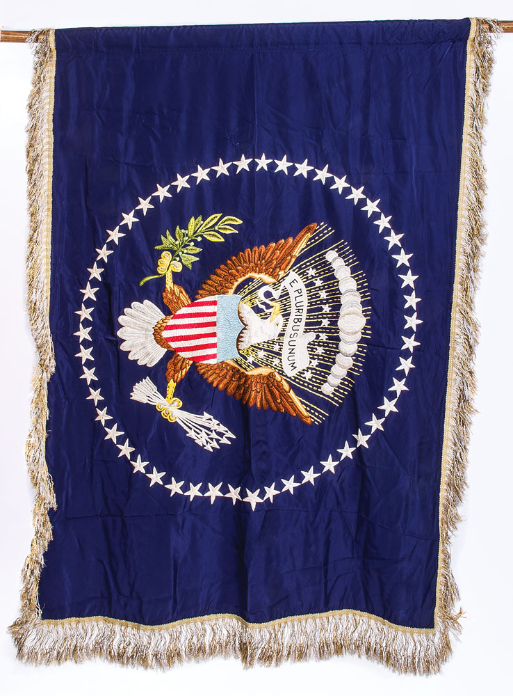 Lot #255 Richard Nixon’s Presidential Flag